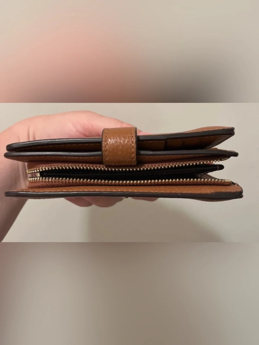 NWOT Kate Spade brown wallet